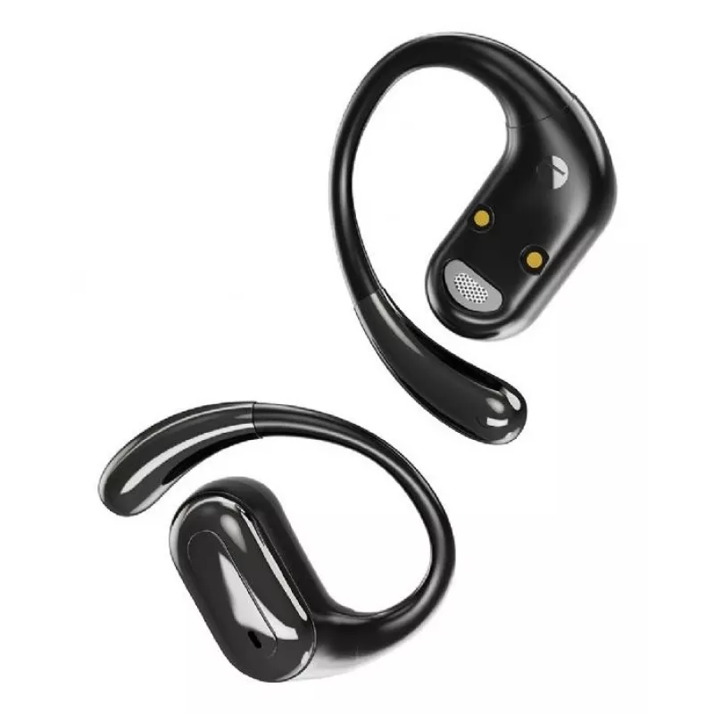 Wired headphones GEMBIRD OWS-01-BK with adjustable headband and built-in microphone