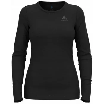 Odlo BL TOP crew neck l/s MERINO 200 women's T-shirt, size S, black