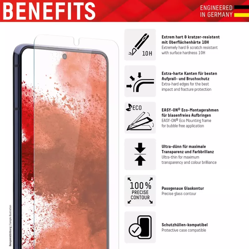 Displex Screen Protector Samsung Galaxy A14 5G scratch resistant