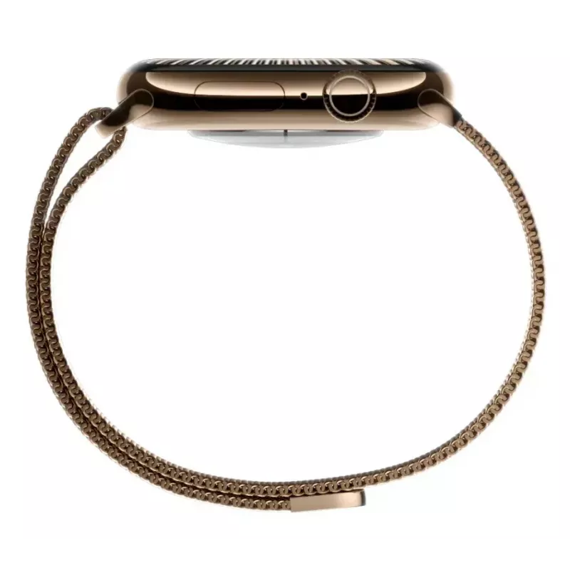 Smartwatch Apple Watch Series 10 GPS + Cellular 46mm Slate Titanium Case with Slate Milanese Loop - S/M
