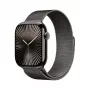 Smartwatch Apple Watch Series 10 GPS + Cellular 46mm Slate Titanium Case with Slate Milanese Loop - S/M