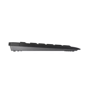 Wireless Keyboard CHERRY STREAM KEYBOARD WIRELESS QWERTY Black