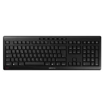 Wireless Keyboard CHERRY STREAM KEYBOARD WIRELESS QWERTY Black