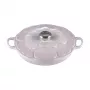Le Creuset gourmet professional pot flower 26 cm shell pink