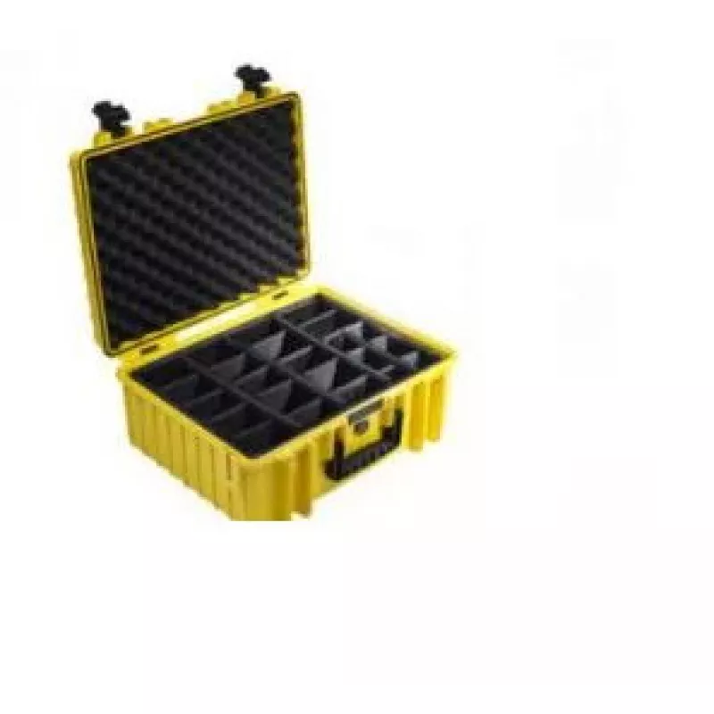 B&W Cases Type 6000 Briefcase Yellow Foam 3.95 kg