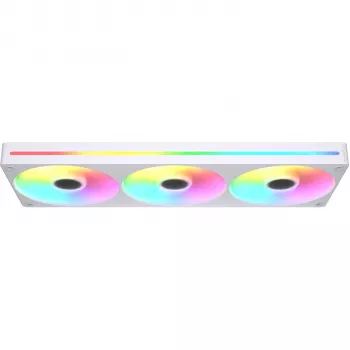COUGAR Unity360-FB 360mm Single-Frame ARGB PWM Reversed Fan, 120mm x3, 700–1600 RPM, FDB, White