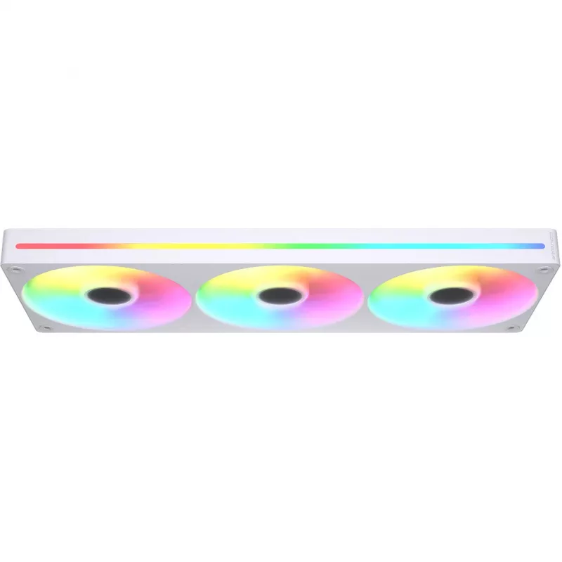 COUGAR Unity360-FB 360mm Single-Frame ARGB PWM Reversed Fan, 120mm x3, 700–1600 RPM, FDB, White