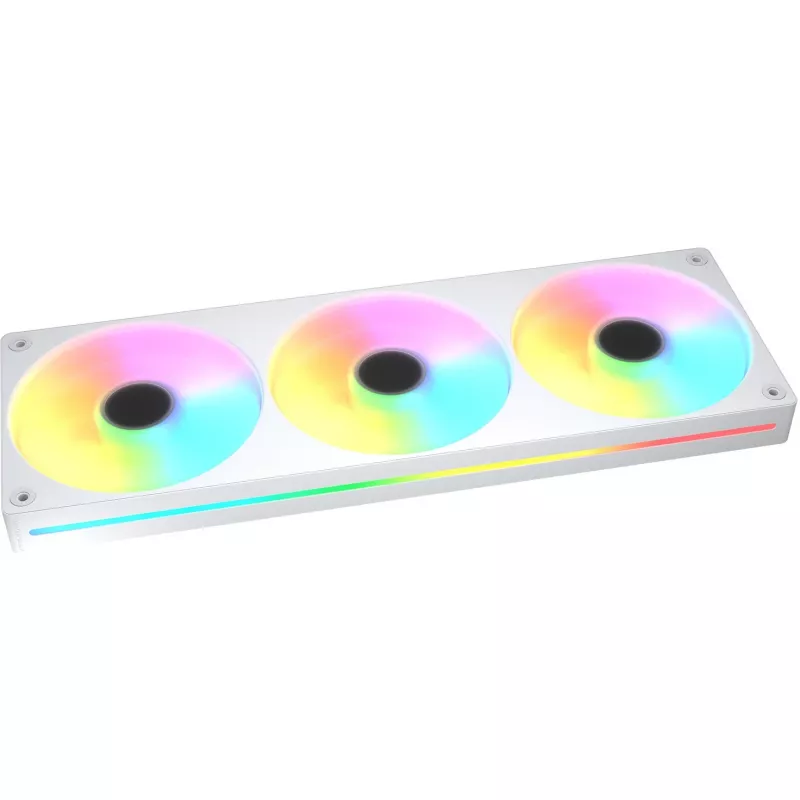 COUGAR Unity360-FB 360mm Single-Frame ARGB PWM Reversed Fan, 120mm x3, 700–1600 RPM, FDB, White