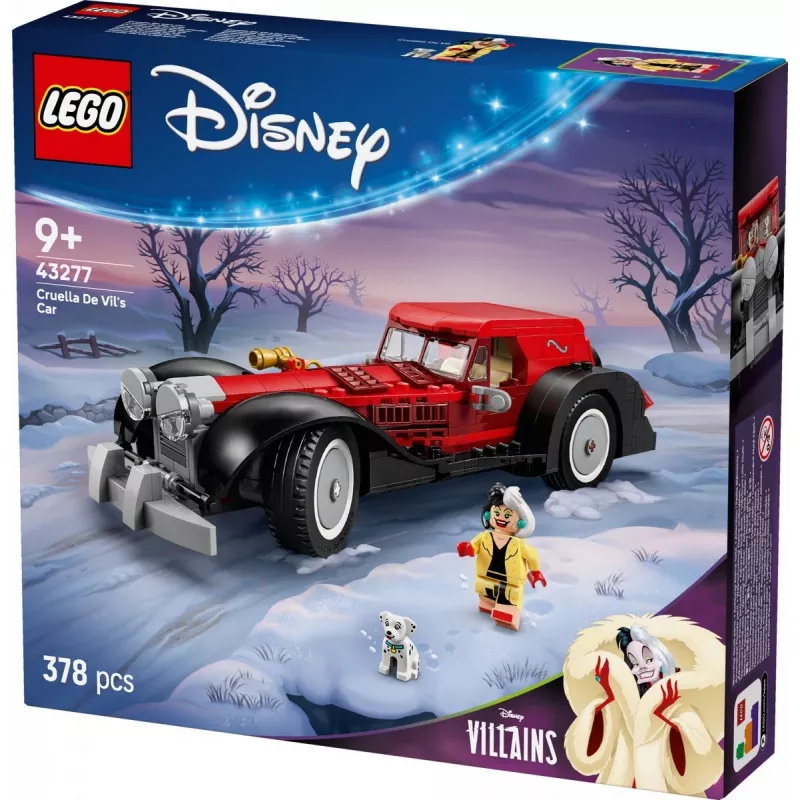 LEGO set Cruella De Vil's Car 43277 – collectible building kit