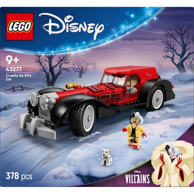 LEGO set Cruella De Vil's Car 43277 – collectible building kit