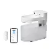 Cat fountain Catlink Pure 3 CL-WB-02 white with filtration system and adjustable water flow