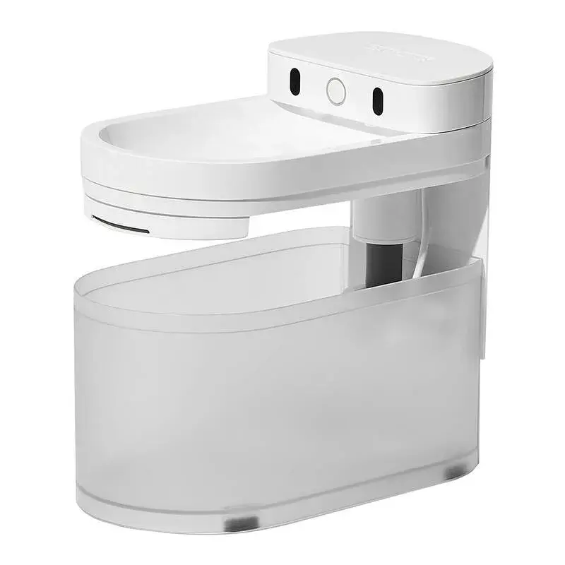 Cat fountain Catlink Pure 3 CL-WB-02 white with filtration system and adjustable water flow