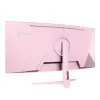 Curved computer monitor Arozzi Nova 34 inch (86.4 cm) 3440×1440 21:9 LED 1 ms Pink