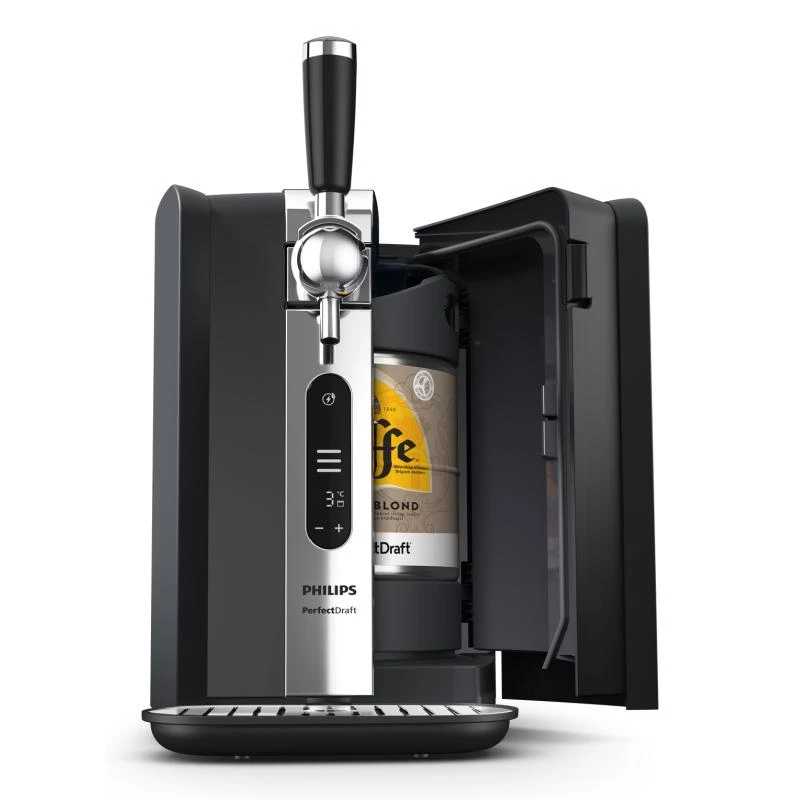 Beer draft system Philips HD3770/90 PerfectDraft, black, compatible 6L kegs
