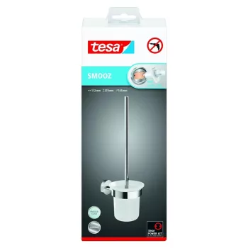 Toilet Brush Tesa Smooz model 40632 with wall-mounted holder, replacement head available