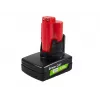 Cordless tool battery Green Cell PTML12V6 12V Li-Ion 6 Ah, dimensions 6.6×9×11.1 cm