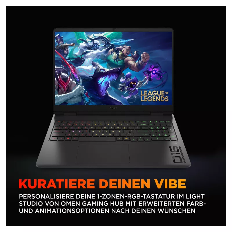 HP OMEN 16-am0168ng 16.0 WUXGA IPS 165Hz, Intel Core Ultra 7-255H, 24GB RAM, 1TB SSD, RTX 5070, FreeDOS (CV4B2EA#ABD)