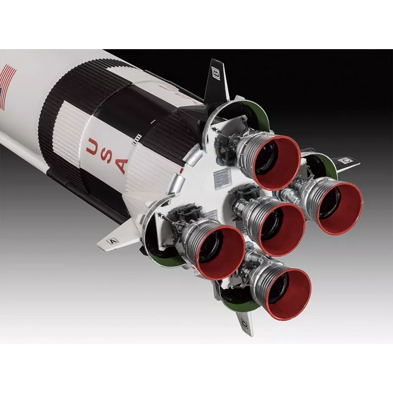 Plastic model Moon Landing 1/96 Apollo 11 Saturn V