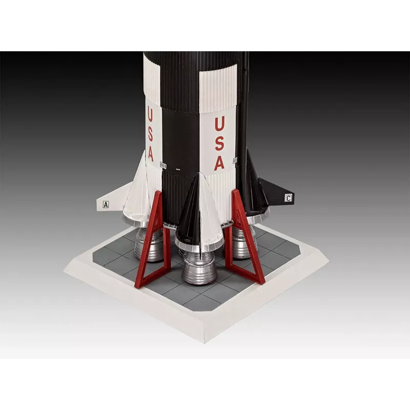 Plastic model Moon Landing 1/96 Apollo 11 Saturn V
