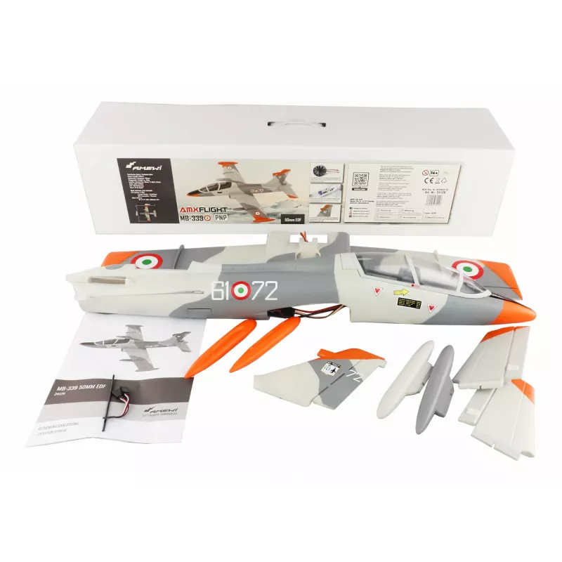 RC Airplane Amewi MB-339 Electric Engine model, Recommended age 14+, Weight 0.5 kg
