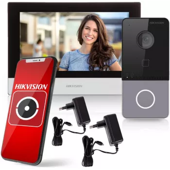 Video Intercom System Hikvision DS-KIS603-P(C)/EU 2 MP 7 inch LCD