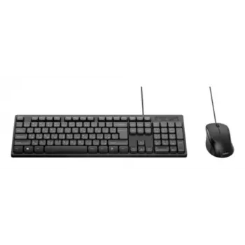 Wired keyboard and mouse set Belkin BBZ014DE — German layout, USB-A, full-size keyboard, 1200 CPI mouse