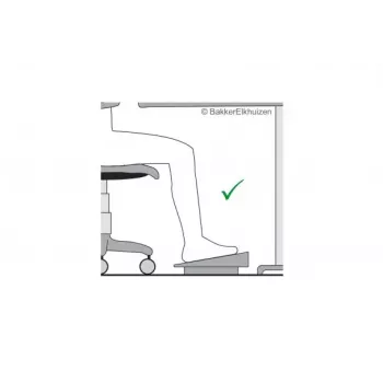 Footrest BakkerElkhuizen Footform Dual