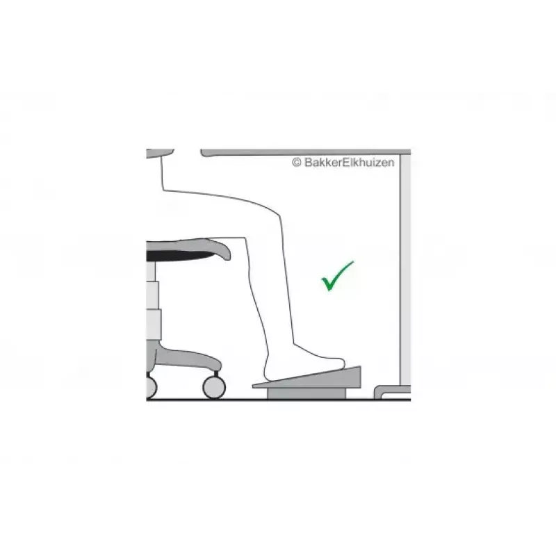 Footrest BakkerElkhuizen Footform Dual