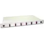 Lightwin LWL Splice Box, 12 Fibres, 6x DSC Multimode, 50/125µm OM4 Pigtail Splice Boxes (SPBOX 12G50 OM4 DSC)