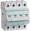 Circuit breaker Hager SBN463 — 63 A, coil voltage up to 440 V, 4 modules, IP20
