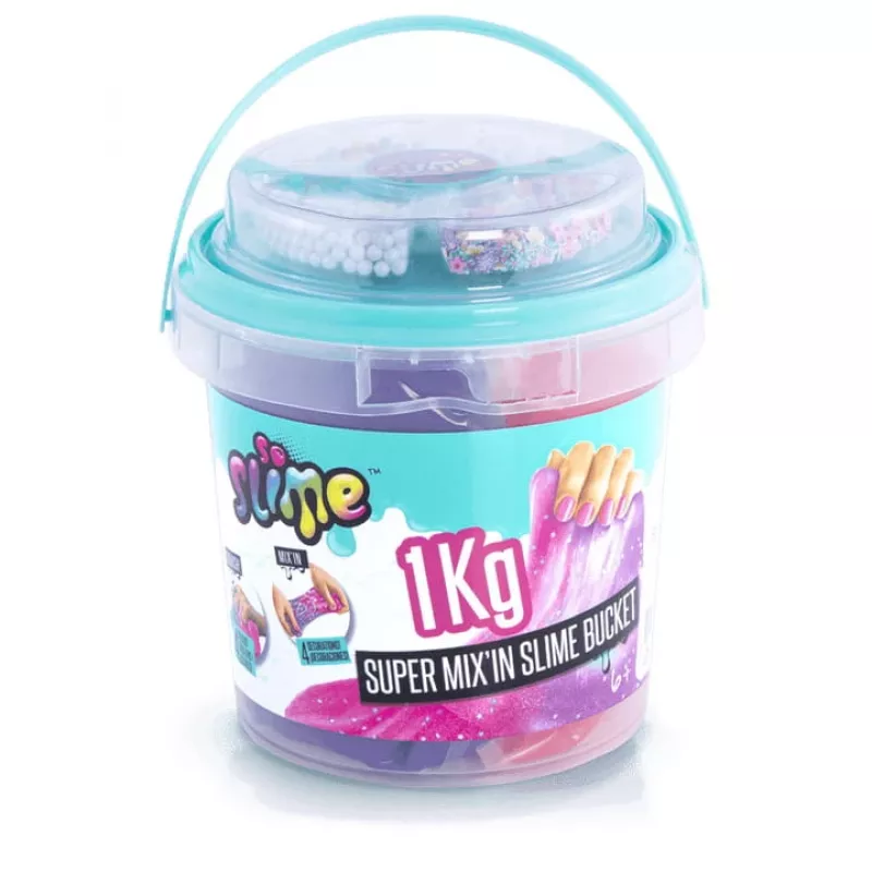 Slime Canal Toys Slime Super Bucket 1kg Multicolour 6 years
