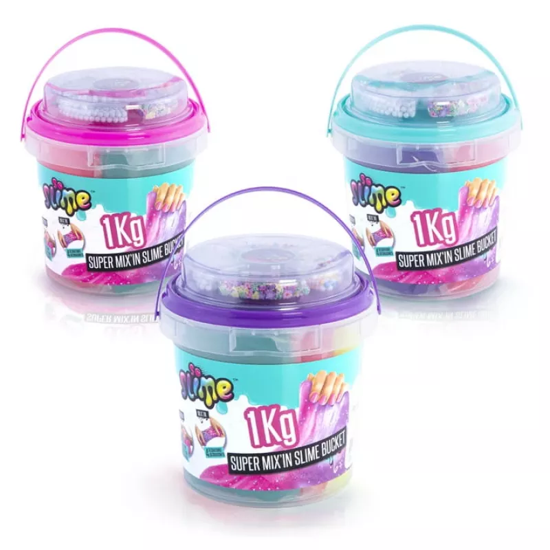 Slime Canal Toys Slime Super Bucket 1kg Multicolour 6 years