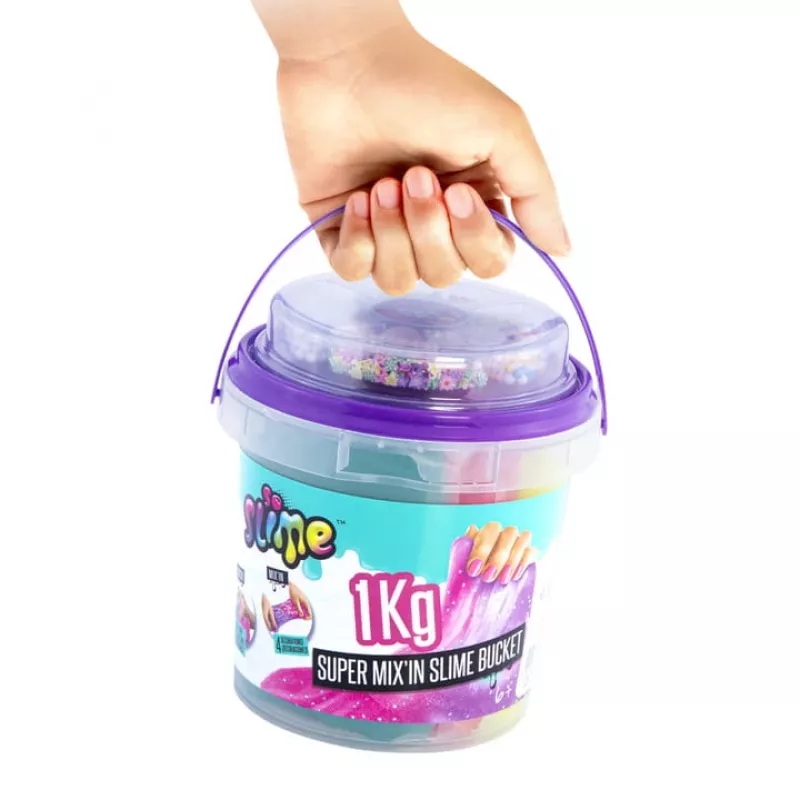Slime Canal Toys Slime Super Bucket 1kg Multicolour 6 years