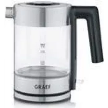 Graef WK 300 Water Kettle transparent/steel