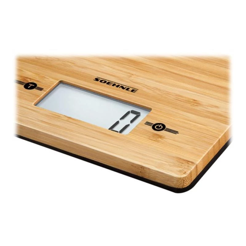 Electronic kitchen scale Soehnle Bamboo Countertop Rectangle