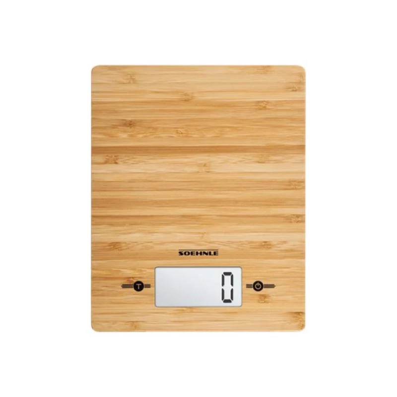 Electronic kitchen scale Soehnle Bamboo Countertop Rectangle