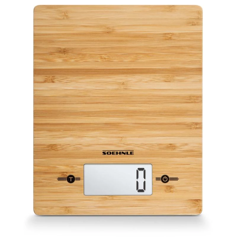 Electronic kitchen scale Soehnle Bamboo Countertop Rectangle