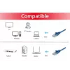 Network Cable Equip Cat.6 U/UTP Patch Cable RJ-45 Cat6 1.5m Blue