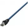 Logilink - Patch-Cable - RJ-45 (M) to RJ-45 (M) - 15 m - SFTP, PiMF - CAT 8.1 - Halogen-Free, Moulded, Round, Snagless - Blue (CQ8106S)