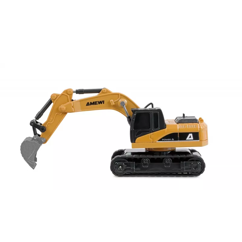 Excavator RC model Amewi 22747 1:64 scale, electric engine, for ages 6+