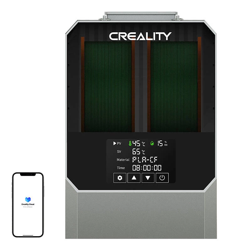 Filament dryer Creality Space Pi Plus — grey, for 3D printer filaments, 1 pc