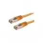 ROLINE S/FTP-(PiMF-)Patch Cable Cat.6, orange 0,5m (21.15.1327)