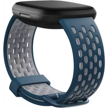 Fitbit FB174SBNVGYL - Band - Blue - Grey - Fitbit - Sense - Versa 3 - Aluminium - Silicone - Stainless Steel