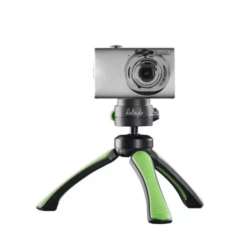 Tripod Mantona 21407 for Smartphone and Digital Camera Black Green