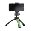 Tripod Mantona 21407 for Smartphone and Digital Camera Black Green