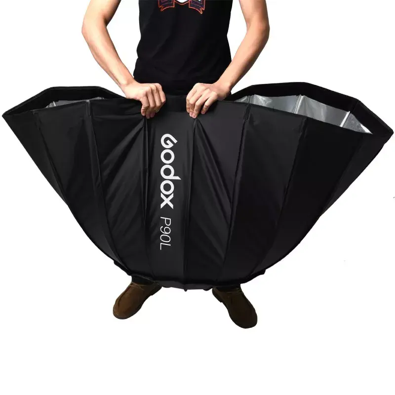 Softbox Godox P90L 90cm Black Nylon Polyester with Diffusers
