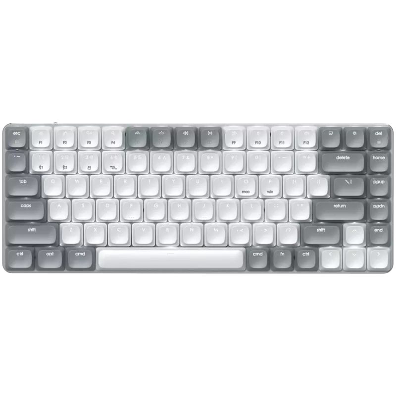 SATECHI SM1 Slim Mechanical Backlit Bluetooth Keyboard (Light) - US English