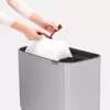 Trash Can Brabantia 316227 34L Rectangular Plastic Steel