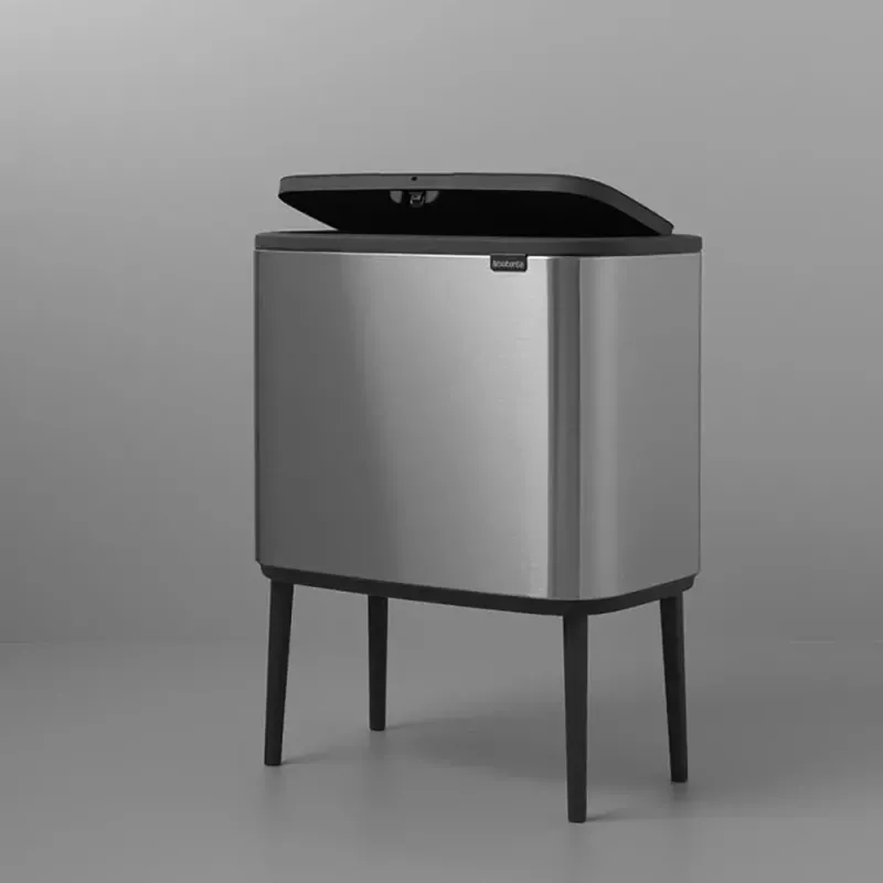 Trash Can Brabantia 316227 34L Rectangular Plastic Steel