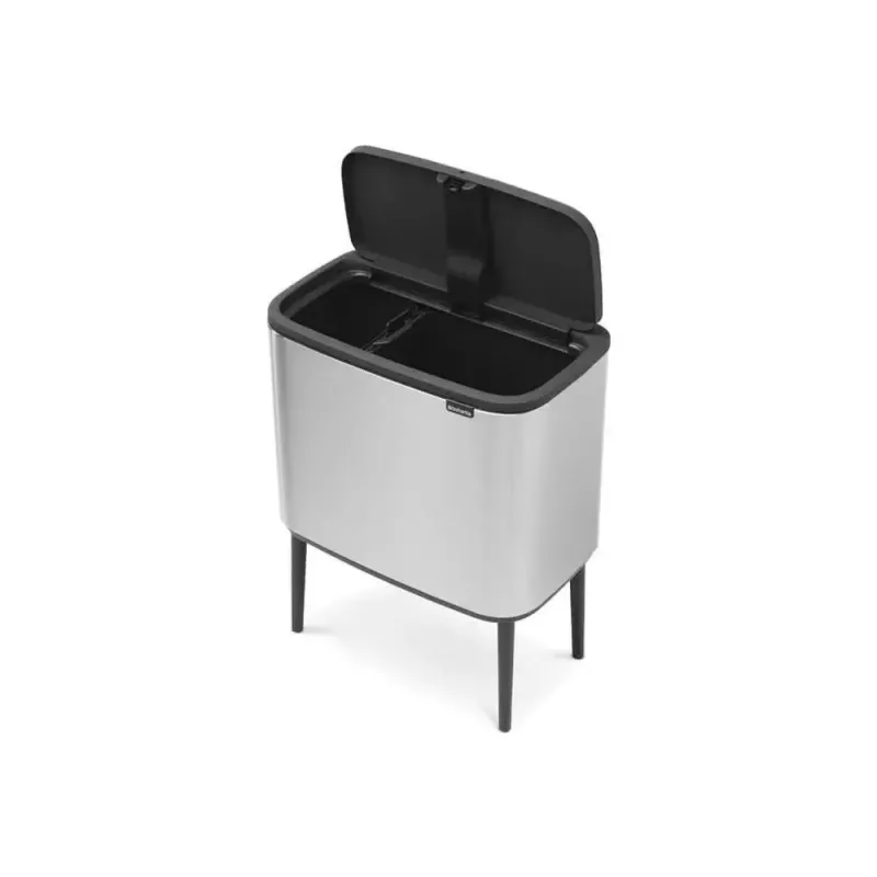 Trash Can Brabantia 316227 34L Rectangular Plastic Steel